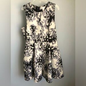 Print semi formal dress